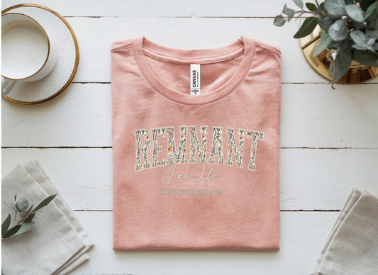 Remnant T-Shirt Heather Peach